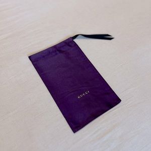 Gucci Purple Dust Bag